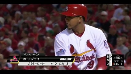 20131029【15球でﾋﾟｼｬﾘ】上原浩治【ﾚｯﾄﾞｿｯｸｽ3勝目】 (ワールドシリーズ第５戦)