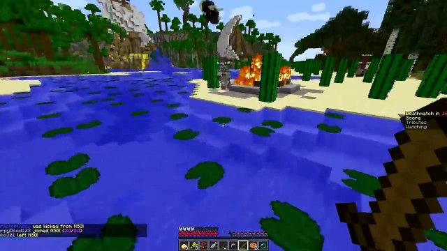 Minecraft Hunger Games w BajanCanadian and JeromeASF! TNT Battle Goes Wrong!