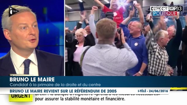 Brexit – François Bayrou rappelle Bruno Le Maire à ses responsabilités