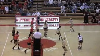 Wittenberg Volleyball vs. Fairmont St., 10/7/11