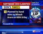 Softbank CEO Clarifies