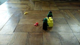 Lego battle combine With minecraft