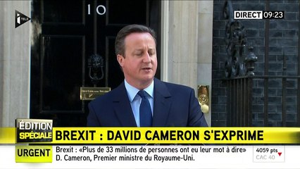 David Cameron va démissionner dans les trois prochains mois