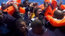 At least 5,000 migrants rescued from Mediterranean in one day - Coast Guard