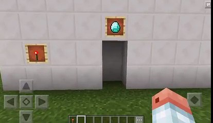Cửa bí mật trong minecraft pe (0.15.0) hướng dẫn sau