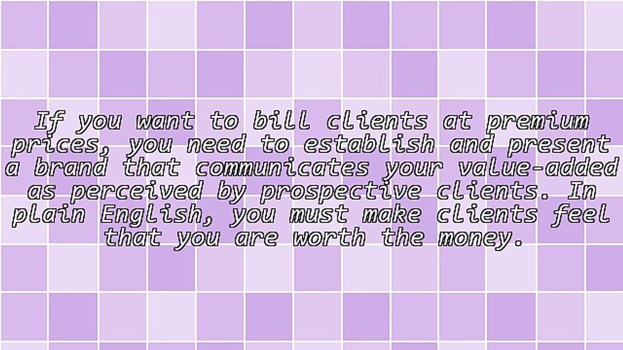 Presenting Your Value-Added