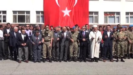 Bitlis Şehit Uzman Çavuş Mehmet Aşkar Törenle Memleketine Uğurlandı-2