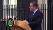 David Cameron announces resignation in --Brexit speech