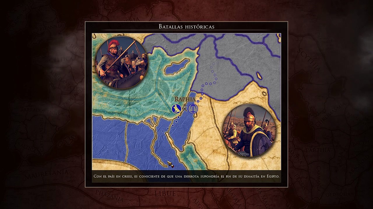 Total War  Rome II Batalla de Rafia