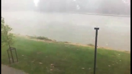 Violents orages dans l'Aisne