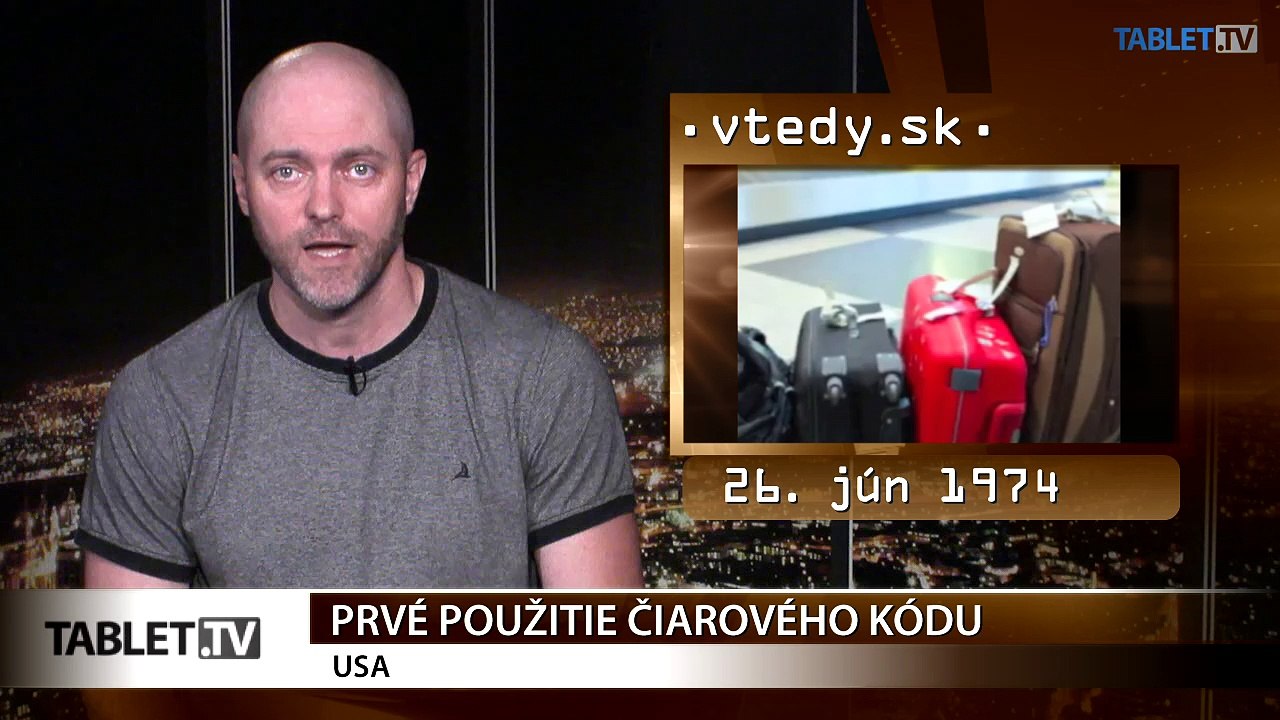 Stalo sa VTEDY: Prvé použitie čiarového kódu a posledný Elvisov koncert