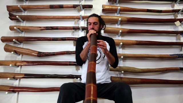 Jesse Lethbridge Didgeridoo key of D(#3124)