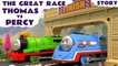 THE GREAT RACE --- Join Thomas and Percy from Thomas and Friends as they Race each other using The Great Race Trackmaster Set in this Unboxing Toy Story Review, Featuring Harold, Minions and many more family fun toys