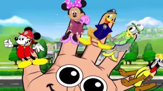 Paw Patrol | Mickey Mouse - Peppa Pig Finger Family Nursery Rhymes Lyrics Kids Songs ✔