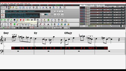 Dm7 - G7 - CMaj7 - Saxophone Jazzy Lick - Harmonica C