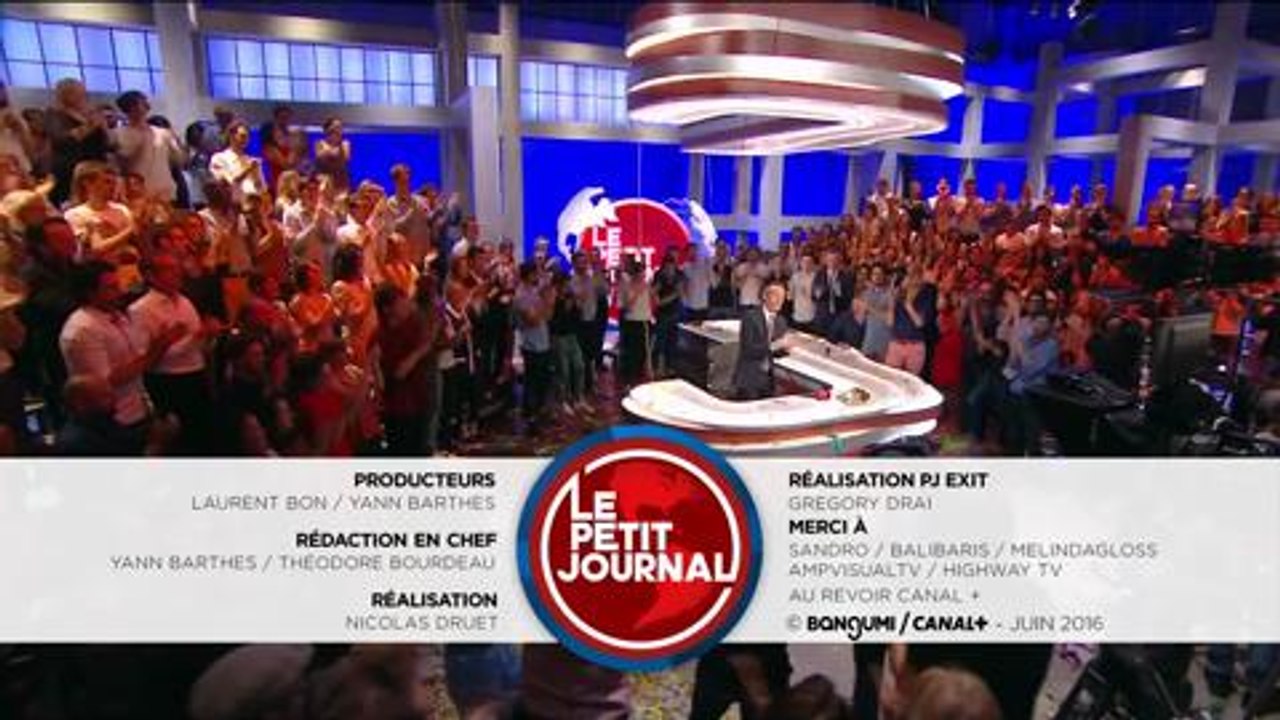 Le Petit journal : l'émotion palpable de Yann Barthès à la fin de son ultime émission pour Canal +