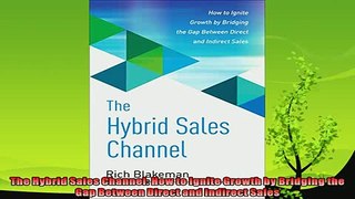 there is  The Hybrid Sales Channel How to Ignite Growth by Bridging the Gap Between Direct and