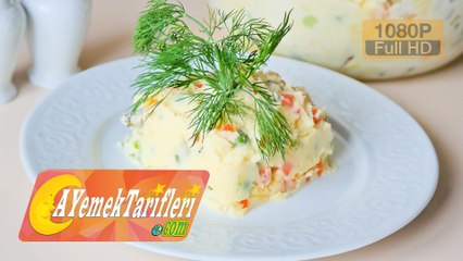 Amerikan Salatası Nasıl Yapılır? | Amerikan Salatası Tarifi