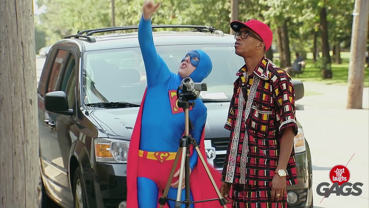 Amazing Superman Prank - Throwback Thursday