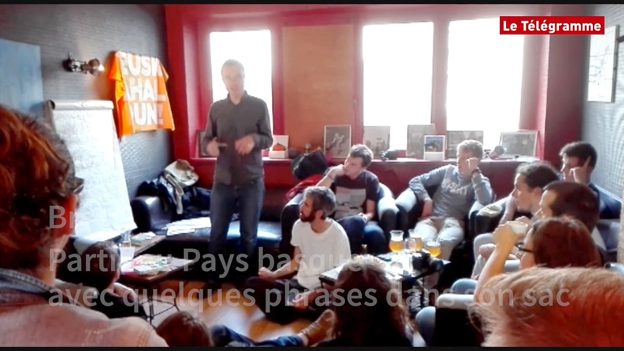 Brest. Partir au Pays basque avec quelques phrases dans son sac