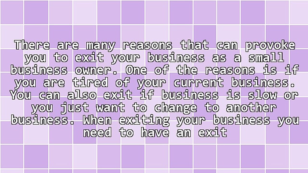 4 Exit Strategies for Small Business Owners