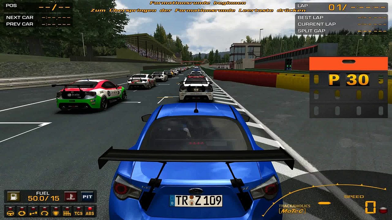 GTR2: Subaru BRZ Spa Francorchamps in BRZ/FR-S Cup