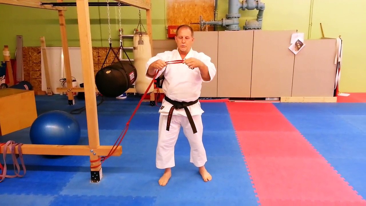 Resistance Band Training for Kicking & Punching