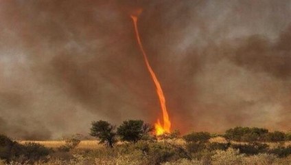 Une tornade de feu déferle sur Santa Barbara en Californie