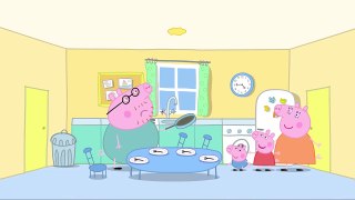 Peppa Pig Cartoon ||  Daddy Pig s Pancake clip