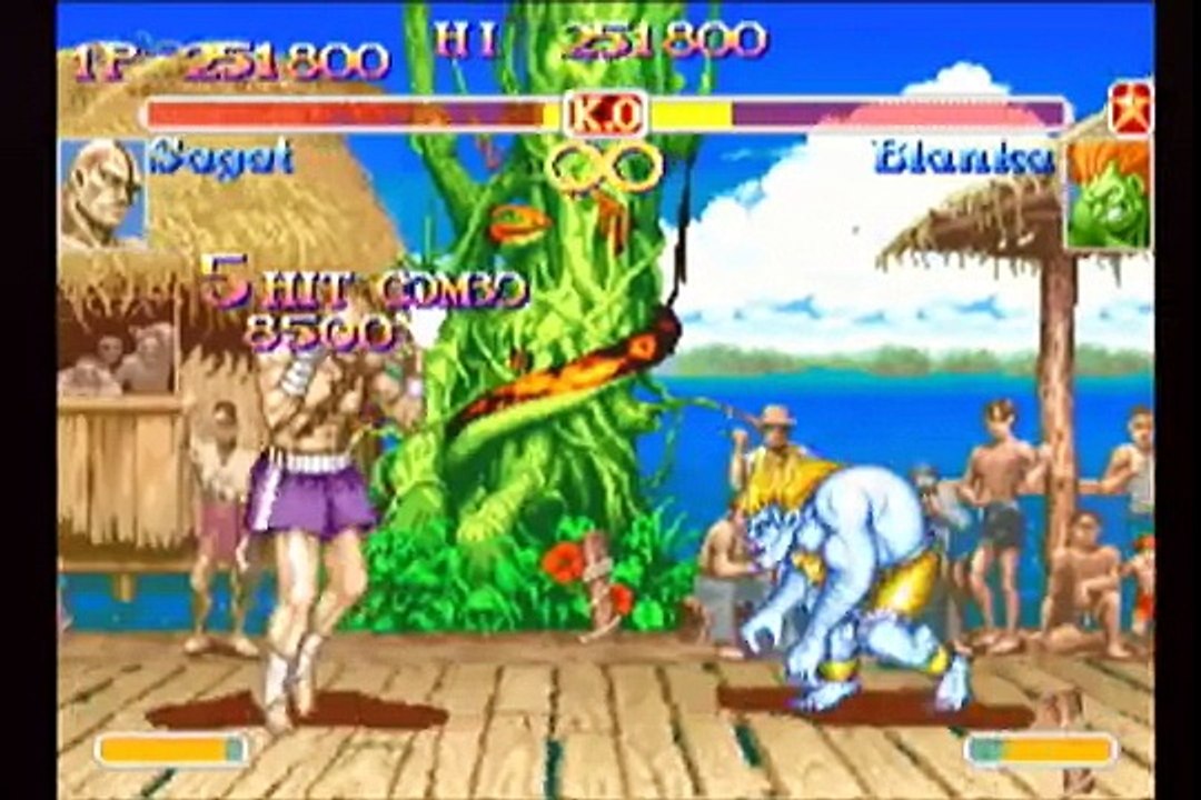 Sagat Playthrough - SUPER STREET FIGHTER II Turbo