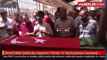 Ömerli'deki Saldırıda Yaşamını Yitiren Tır Sürücüsünün Cenazesi (2)