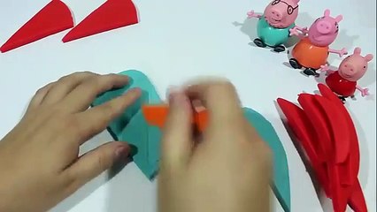 Rainbow Cream Cake A Piece Colors Play Doh With Peppa Pig Español Toys