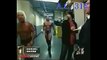WWE Evolution Randy Orton assaults Mick Foley backstage 6/23/2003