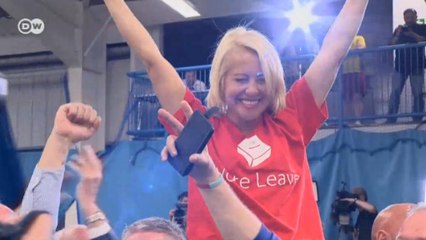 Primeiro distrito a favor do Brexit comemora vitória