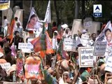 Delhi BJP unit protests against water crisis