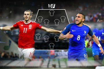 Euro - L'équipe-type de la phase de poules