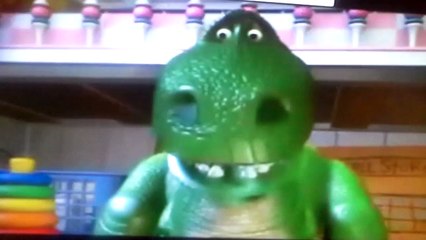Toy Story Tyrannosaurus Rex Roars At Mr Potato Head