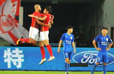 Guangzhou Evergrande - Jiangsu Suning (2-0) : Les buts