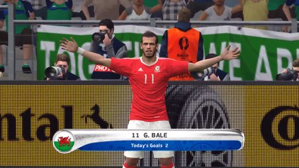 WALES-NORTH IRELAND/EURO2016/PES 16/PC FULLHD/HIHGLIGHTS/ GOALS