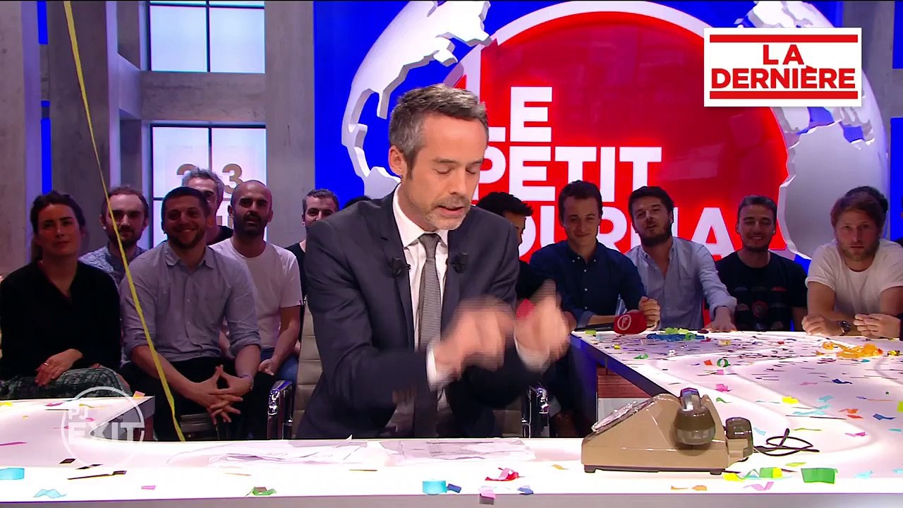 Jean-Pierre Pernaut chante pour Yann Barthès dans la dernière du Petit Journal !