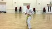 Gkr karate, Yellow Belt Nick Vaughan performing Kata Saifa, region 25 UK central zone (Perton)