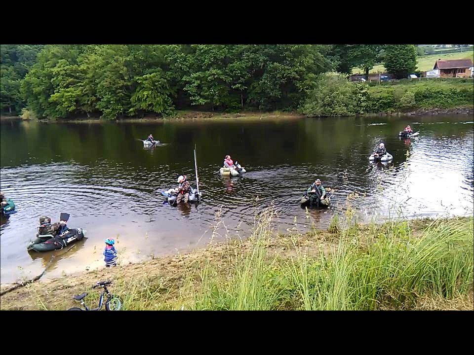 Open float tube Crescent 2016 4/3