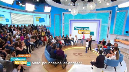 Très émue, Sophie Davant a fait ses adieux à "Toute une Histoire" cet après-midi sur France 2 - Regardez