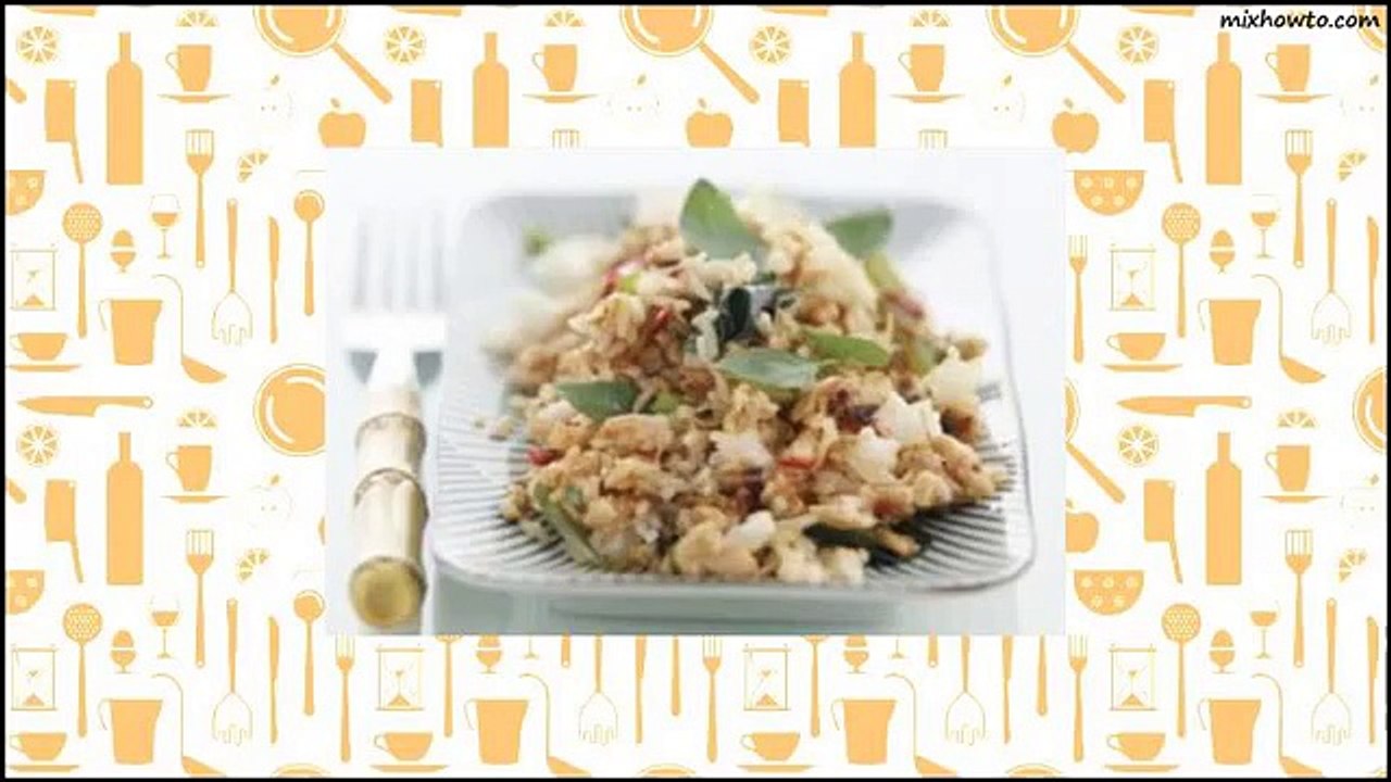 Recipe Thai chicken fried rice