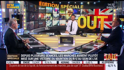 Victoire du Brexit: Cette baisse sur les places financières mondiales reflète-t-elle le risque économique et politique pour l'Europe ? - 24/06