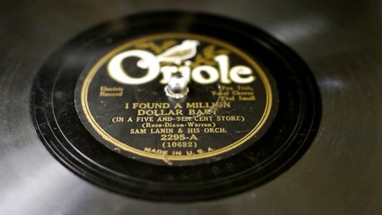 Sam Lanin and his Orchestra v/Paul Small - "I Found A Million Dollar Baby"