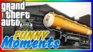 GTA 5 Online: Funny Moments #2 - The Black Truck... (GTA 5 Funny Moments)