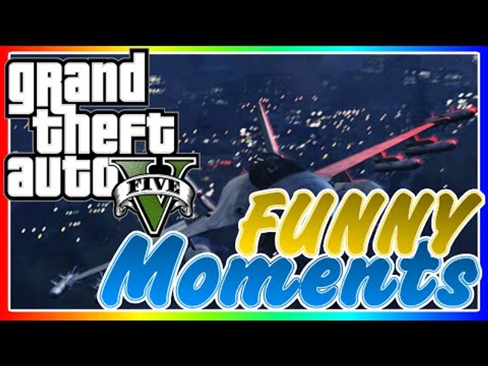 GTA 5 Online: Funny Moments #1 - Top Fun, Bike Races (GTA 5 Funny Moments)