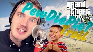 GTA 5 Online: Kid says he is PewDiePie (Gta 5 Trolling/Funny Moments)