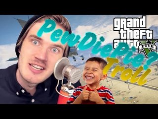 GTA 5 Online: Kid says he is PewDiePie (Gta 5 Trolling/Funny Moments)